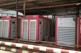  螺桿式空壓機7.5kw20年研發(fā)與生產(chǎn)，幫您規(guī)劃設計安裝[廣西意朗]